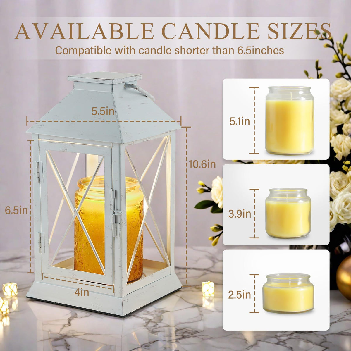 Aaffkaa Candle Warmer Lamp with two bulbs shows dual illumination.