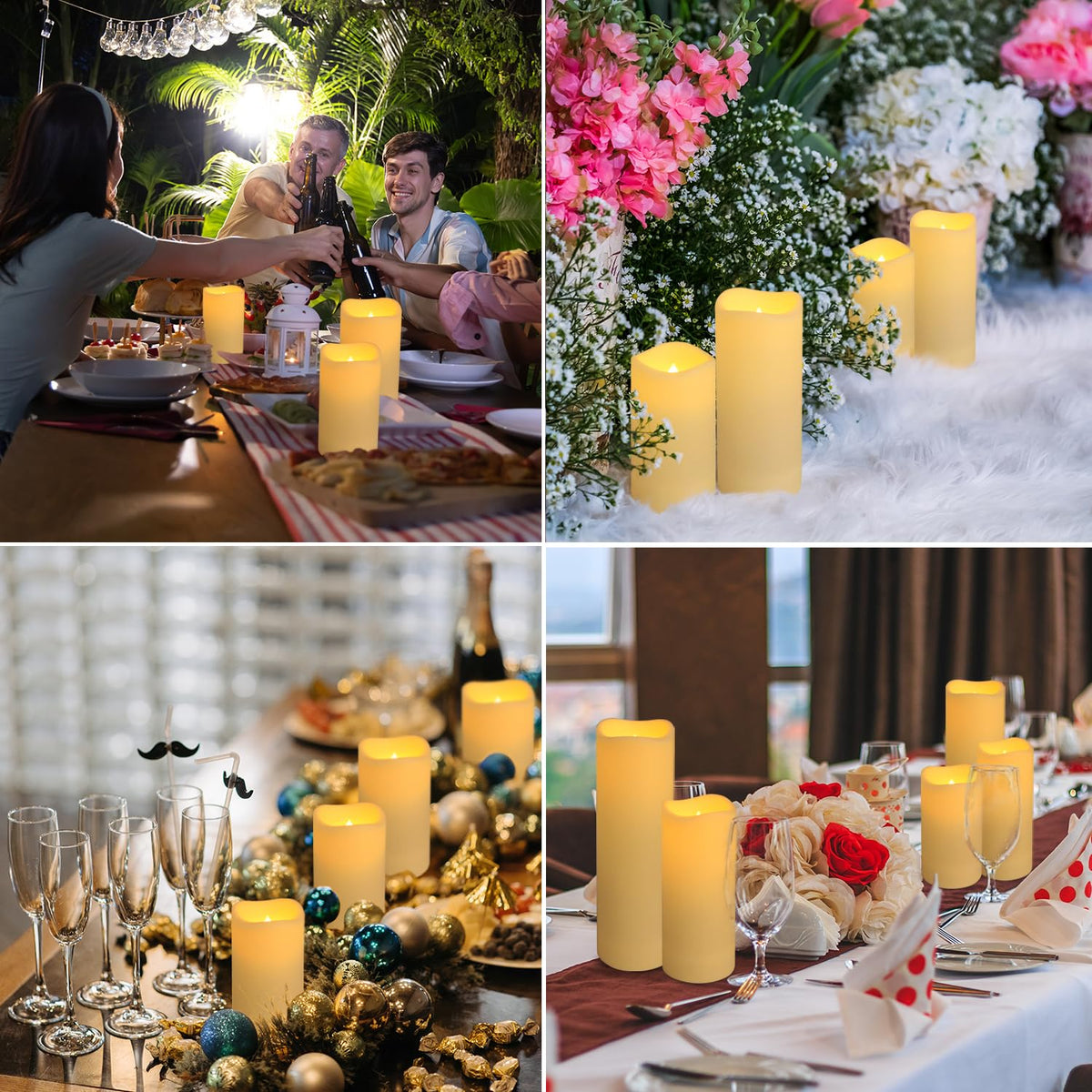 Aamdkcyu wedding decor candlelight for elegant events
