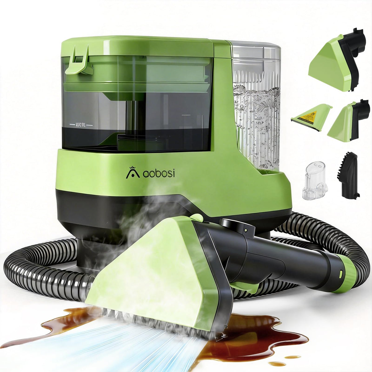 AAOBOSI C688 compact cleaner stored in a closet, ready for quick cleaning.