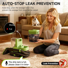 AAOBOSI C688 smart voice prompting guides steam usage.