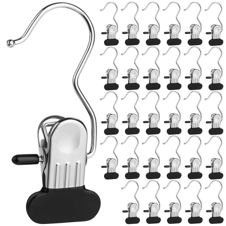 AAPPD clothes pins 30-pack with secure clips for towels and garments.