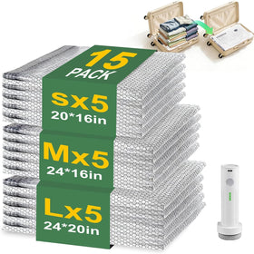 Aaronbird vacuum seal bags with pump setup showing cordless packing convenience
