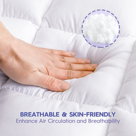 ABENE soft microfiber cover creates breathable, skin-friendly surface.