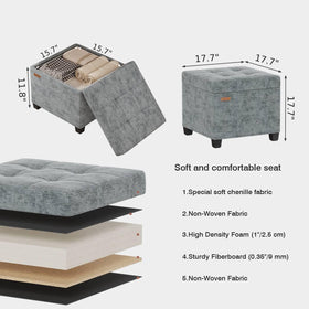 ABHENG lid clip system secures storage and prevents shifting