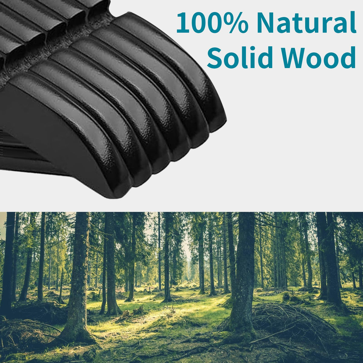 ABHENG shoulder-contour design preserves garment shape and reduces creases.