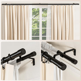 Abiglifty heavy-duty capacity up to 33 pounds for diverse curtains