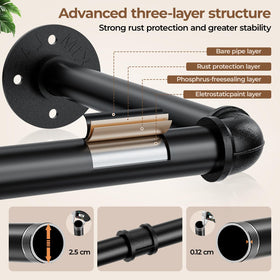 Abiglifty two-pack with mounting hardware included demonstrates easy wall installation.