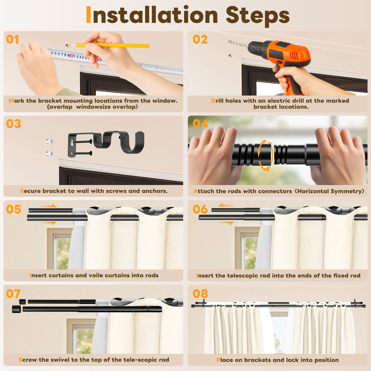 Abiglifty wall installation kit ready for secure mounting