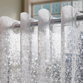 ABLUEN no-hook design with built-in rings for quick on/off installation.