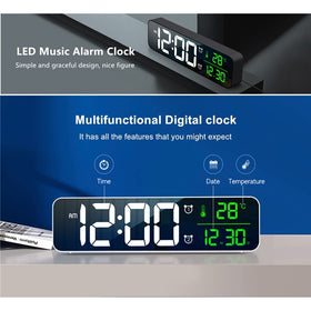 Abovsare digital clock memory function preserves time data during outages