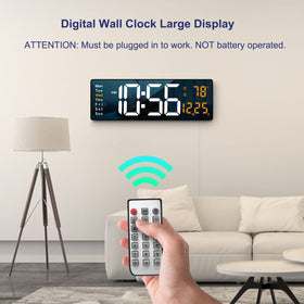 Abovsare remote control for effortless clock setup and adjustments