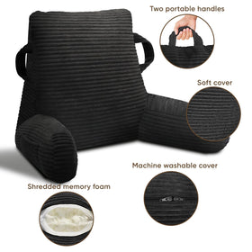 ABROLOY reading pillow 18x14 dimensions support comfortable posture while reading