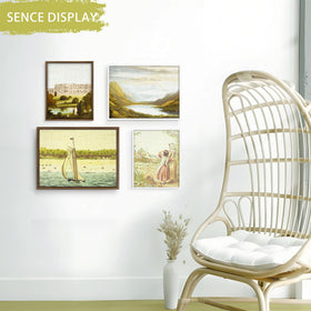 Abtgt 12x16 frame with oil painting for studio display