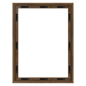 Abtgt 16x20 canvas floating frame in brown elevates wall displays