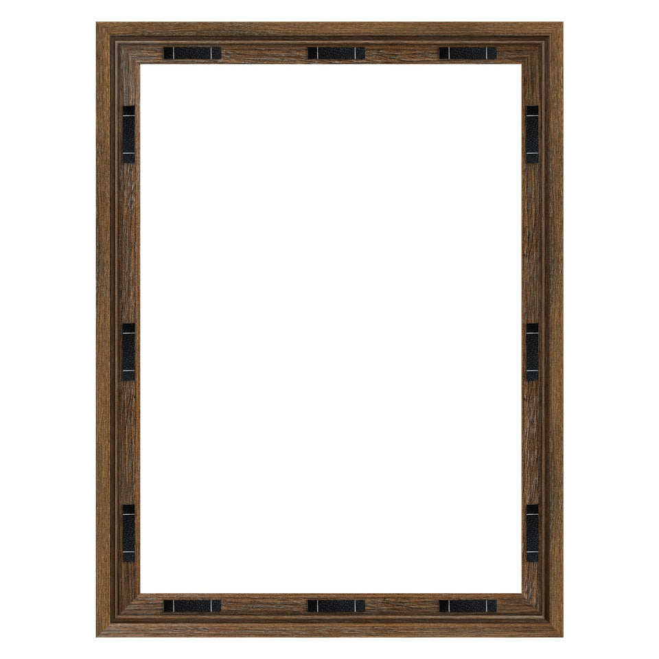 Abtgt 16x20 canvas floating frame in brown elevates wall displays
