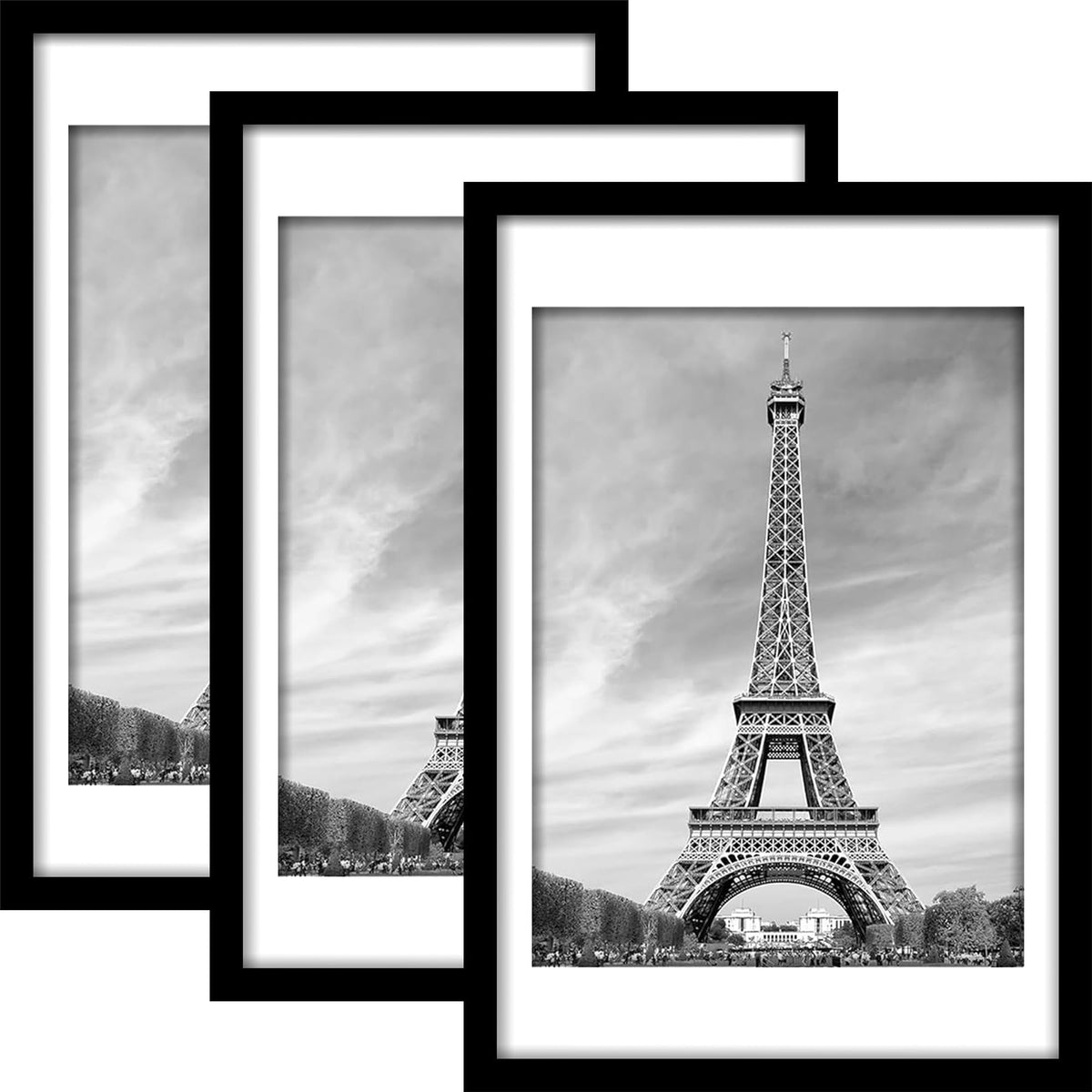Abtgt 20x30 frame set in black, front view for versatile wall display.