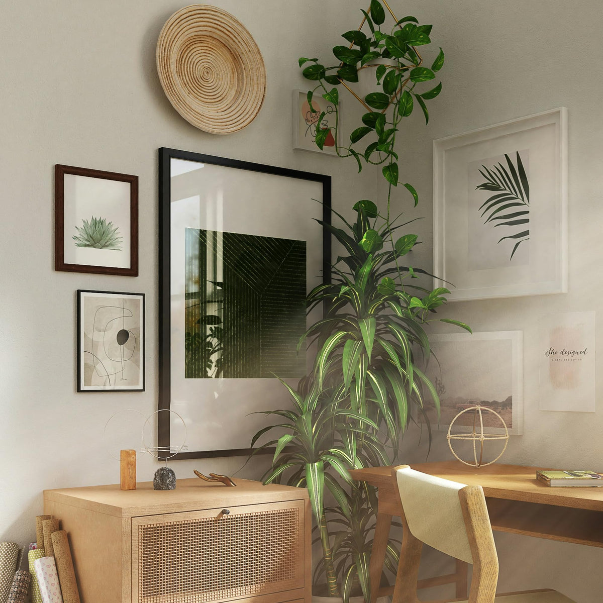 Abtgt 24x36 frame set of three offers flexible gift-ready framing.
