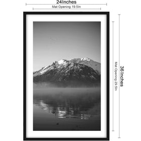 Abtgt 24x36 poster frame without mat for bold 24x36 prints.