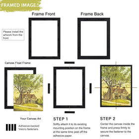 Abtgt Velcro strips close-up for tool-free artwork changes