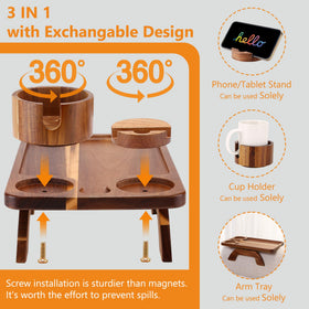 Acanacle easy setup with included screws and wrench