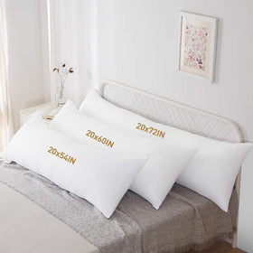 Acanva reading and nursing use pillow insert in bed setup