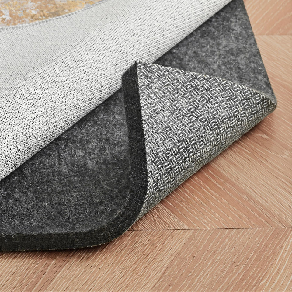 Acapet rug pad with 1/4in felt top providing cushioned underfoot comfort