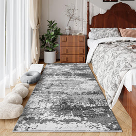 Acapet grey laundry-room rug; washable and easy to clean.