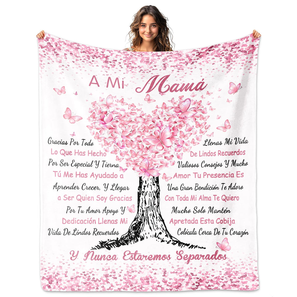 ACBEAT mom gift blanket 60x50 provides soft warmth for cozy evenings.