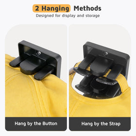 Accevo ABS plastic hat rack designed for space saving