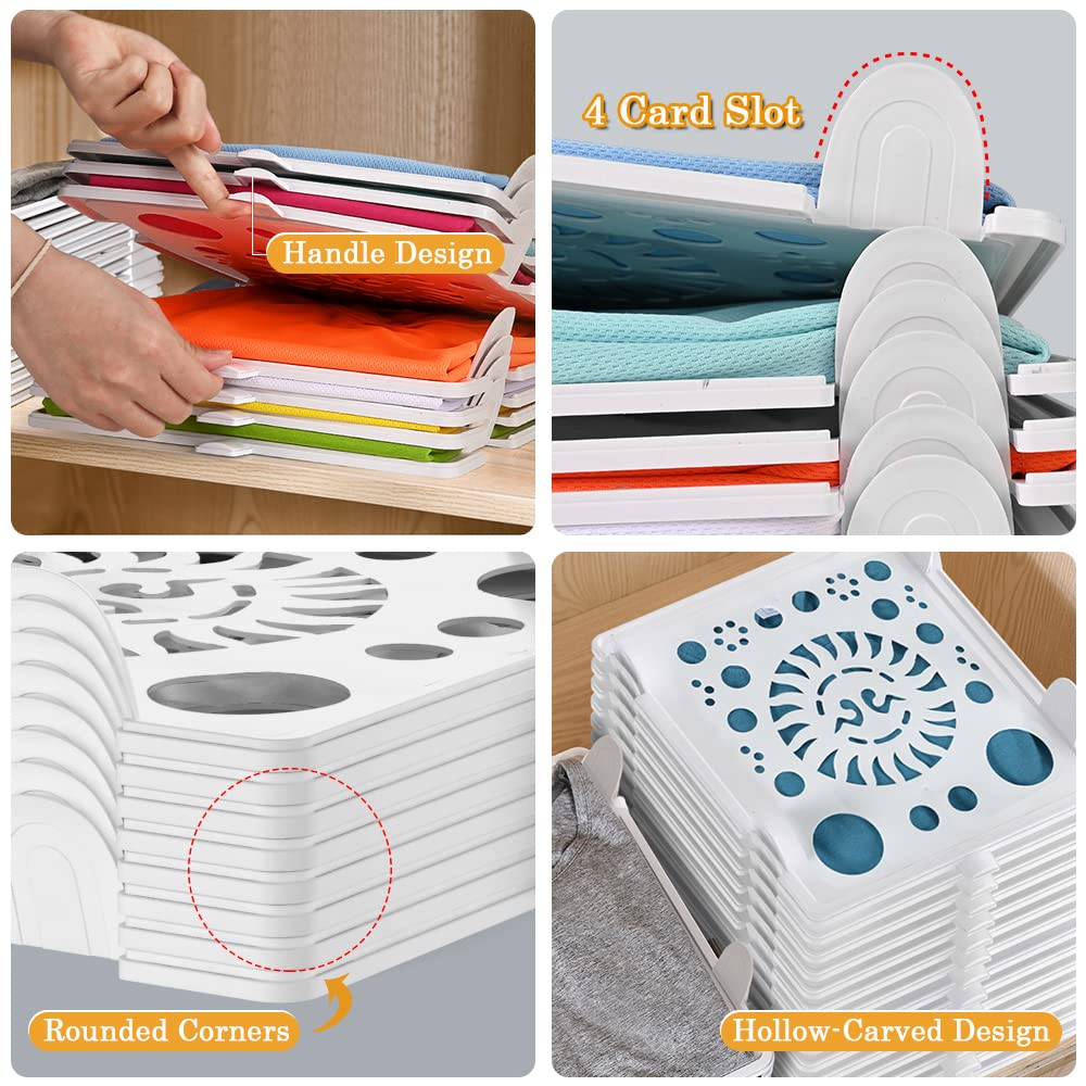 Accenter wardrobe space saver tray maximizes vertical capacity for organized closet.