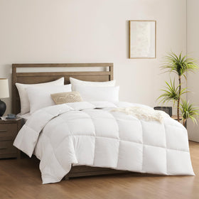 ACCURATEX King duvet insert front view highlights plush 400GSM fill for warmth