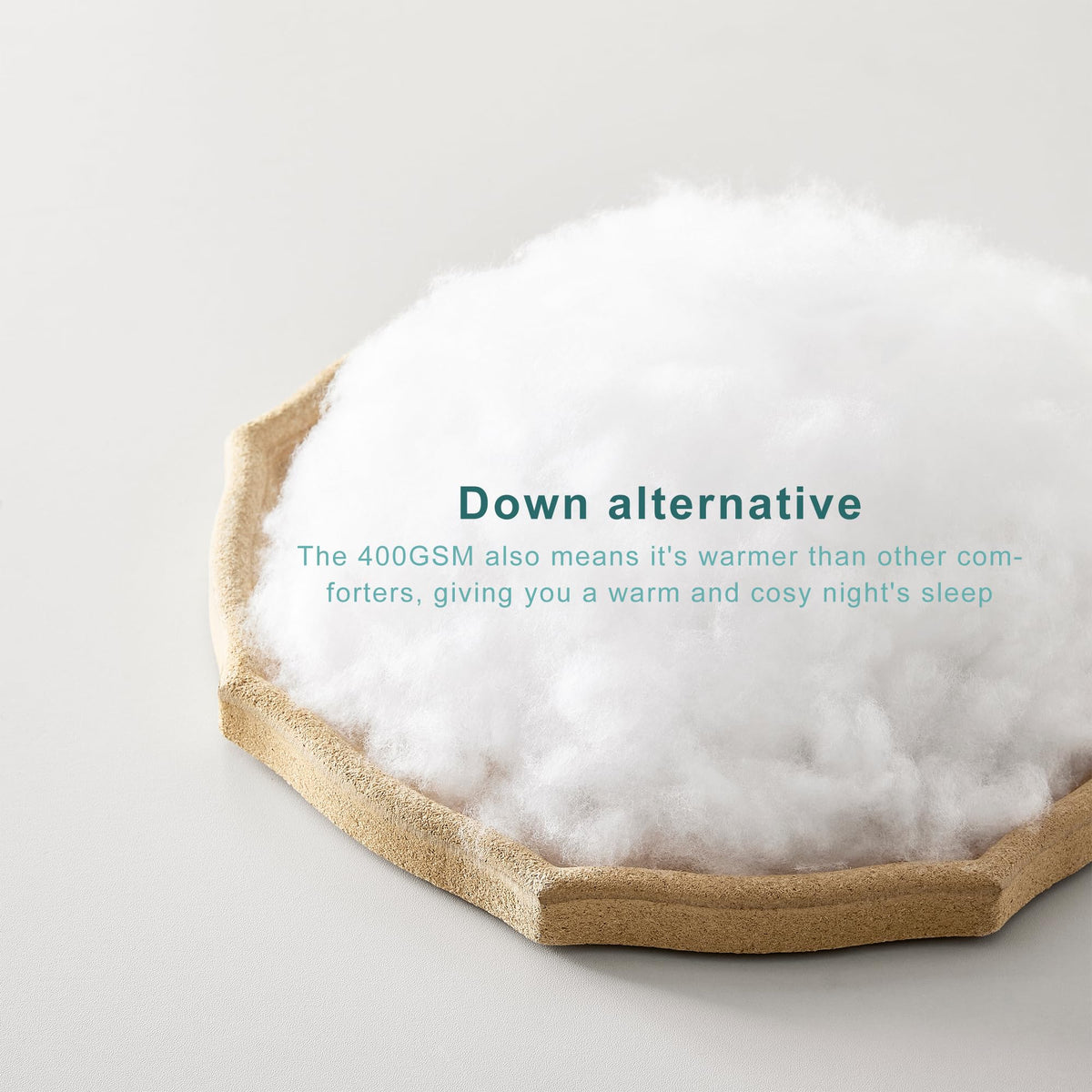ACCURATEX Queen Duvet Insert vacuum-packed packaging fluff ready before use.