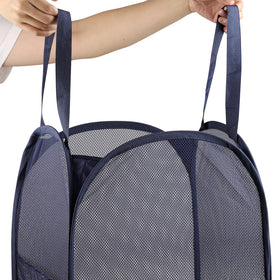 acDesign durable polyester and steel pop-up basket construction
