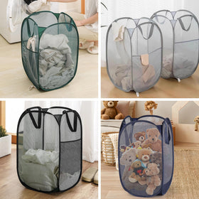 acDesign pop-up laundry basket ideal for travel and dorm use