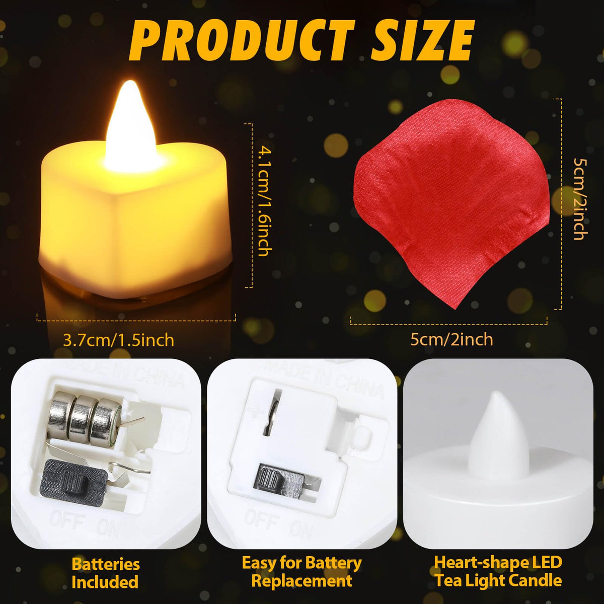 Acejoz Flameless Candles create warm bedroom ambiance without wax or smoke