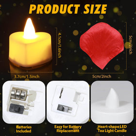 Acejoz Flameless Candles create warm bedroom ambiance without wax or smoke