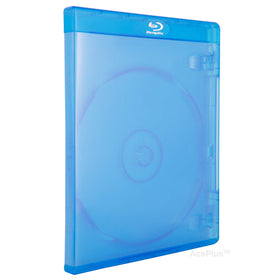 AcePlus Blu-Ray single case with embossed logo for premium presentation