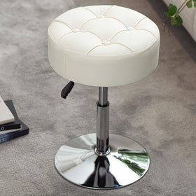 ACEQLYT vanity stool base and seat showcasing sturdy construction for lasting comfort.