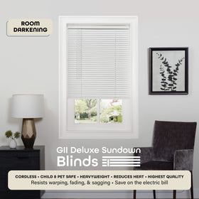 ACHIM Sundown Pearl White side view highlighting slim profile.