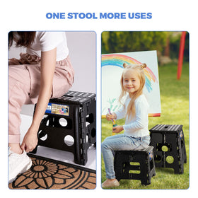 ACKO 2PACK folding stool handle, easy one-handed folding and carry.