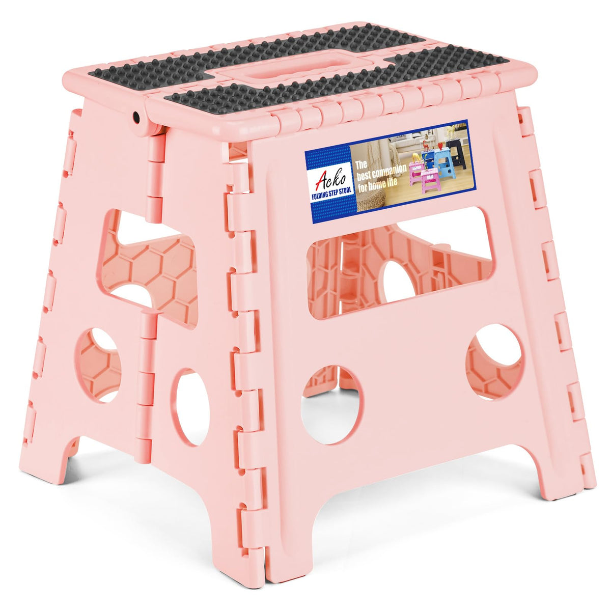 ACKO folding step stool compact folded form for easy storage