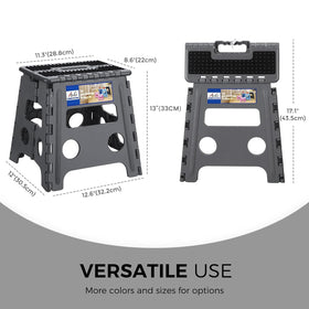 ACKO folding step stool honeycomb core design boosts strength