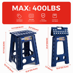 ACKO folding step stool ideal for kitchen tasks and pantry reach