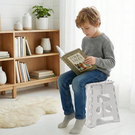 ACKO Folding Stool supports up to 300 pounds for indoor tasks.