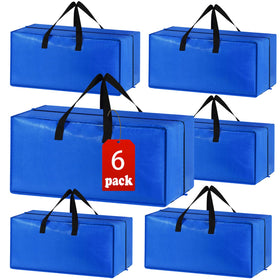 Acnusik heavy-duty handles stitched for secure lifting on large moving bags.