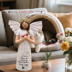 AcowSpt Gift box ready cardinal figurine for sympathy gifting