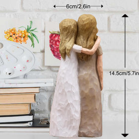 AcowSpt gift-box ready figurine suitable for birthdays or mother-of-the-bride gifts