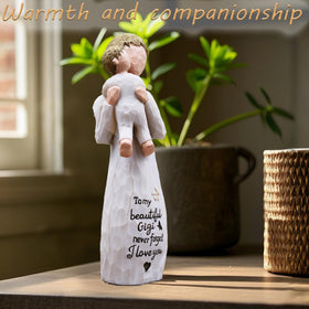 AcowSpt Gigi figurine on Mother's Day display shelf