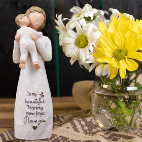 AcowSpt sculpted keepsake offers a thoughtful gifting option for grandmothers