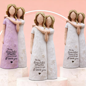 AcowSpt Mama Gifts best-mom-ever motif complements any living space with sentiment.